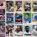Buffalo Bills Topps Fleer Pro Set Football Trading Cards 1966 to 1991 Lot of 50