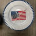 Nautica USA Flag 4th of July Patriotic Melamine Bowls and Plates Set