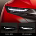 Huray LED Running Lights for Chevy Blazer 2019 2020 2021 2022 Right Upper DRL