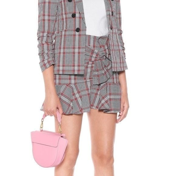 NWT Veronica Beard Picnic Plaid Print Skirt size 0