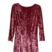 Caroline Constas Maxi velvet dress pink size S C6
