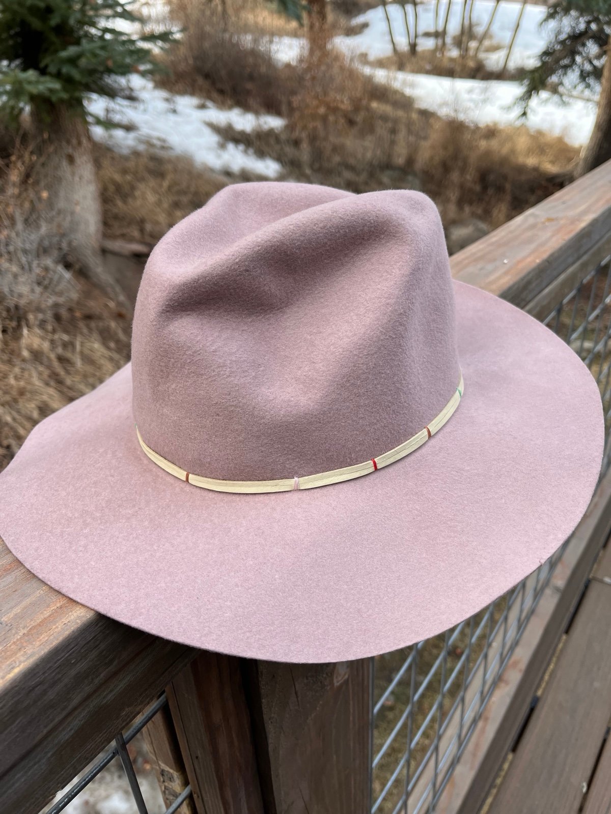 Lovely Bird Montana wool felt fedora