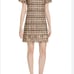 Kate Spade Heart It Bi-Color Tweed Classy Shift Mini Dress