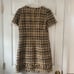 Kate Spade Heart It Bi-Color Tweed Classy Shift Mini Dress