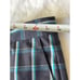 Men's Adidas Navy Blue Plaid Walking Golf Shorts Flat Front SIZE 35