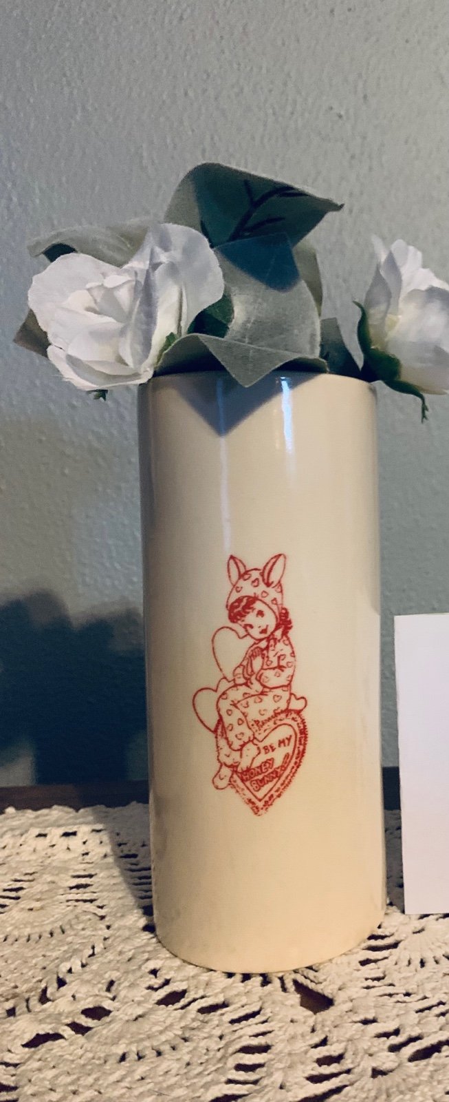 Handmade Susan Hanft Cylindrical Vase