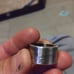 Silver coin ring