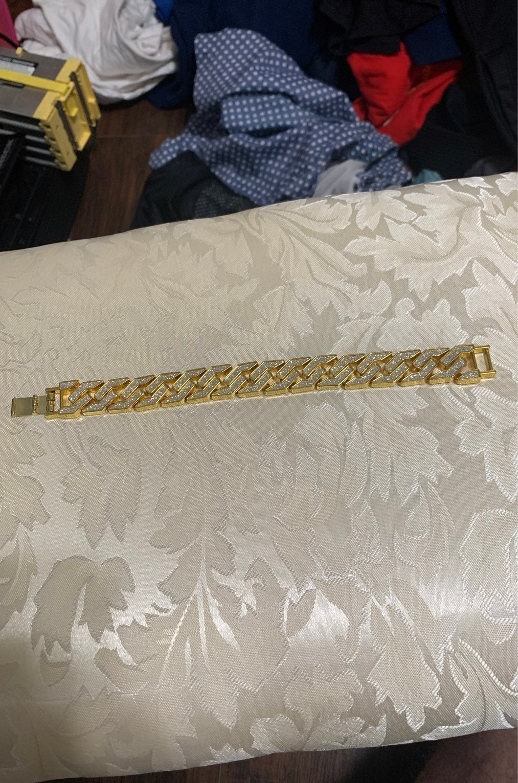 Hip hop artist bracelet stainless steel in like new condition