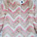 Janie & Jack chevron faux fur coat