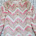 Janie & Jack chevron faux fur coat