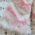 Janie & Jack chevron faux fur coat