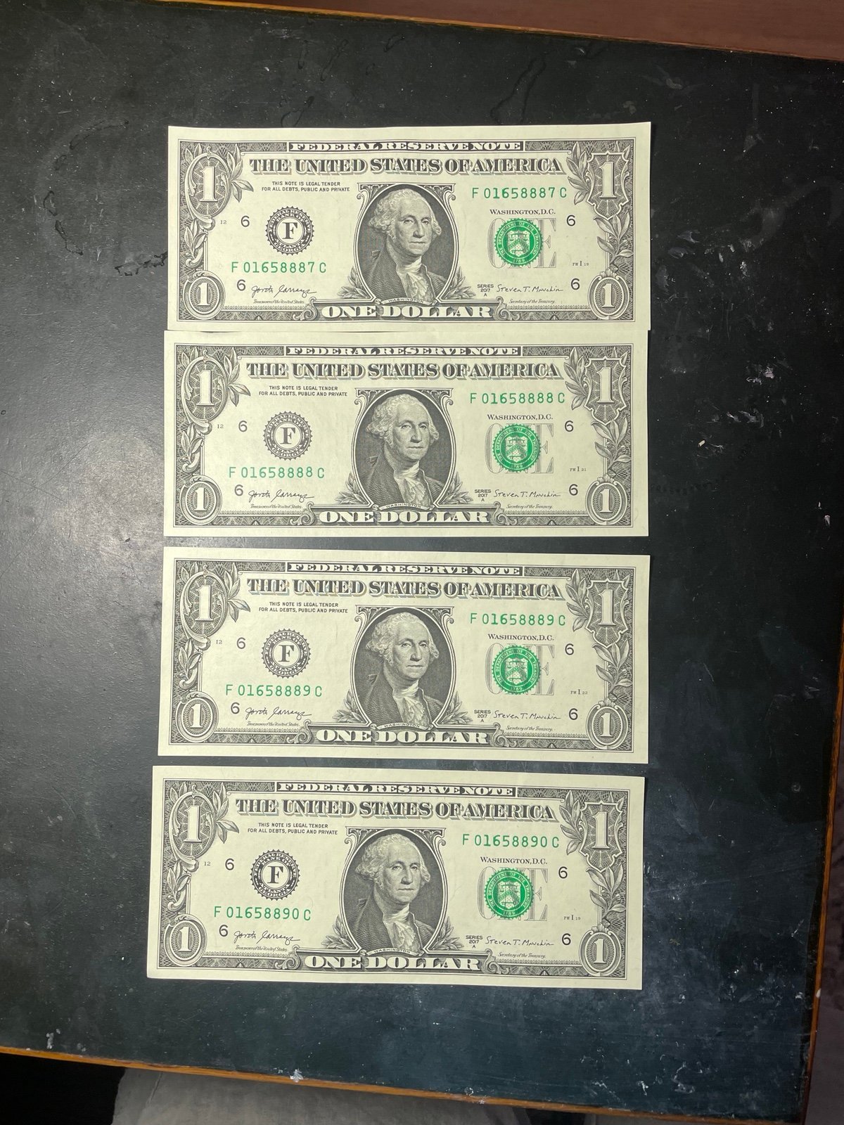 Four in sequence 2017 one bills also has errors new condition