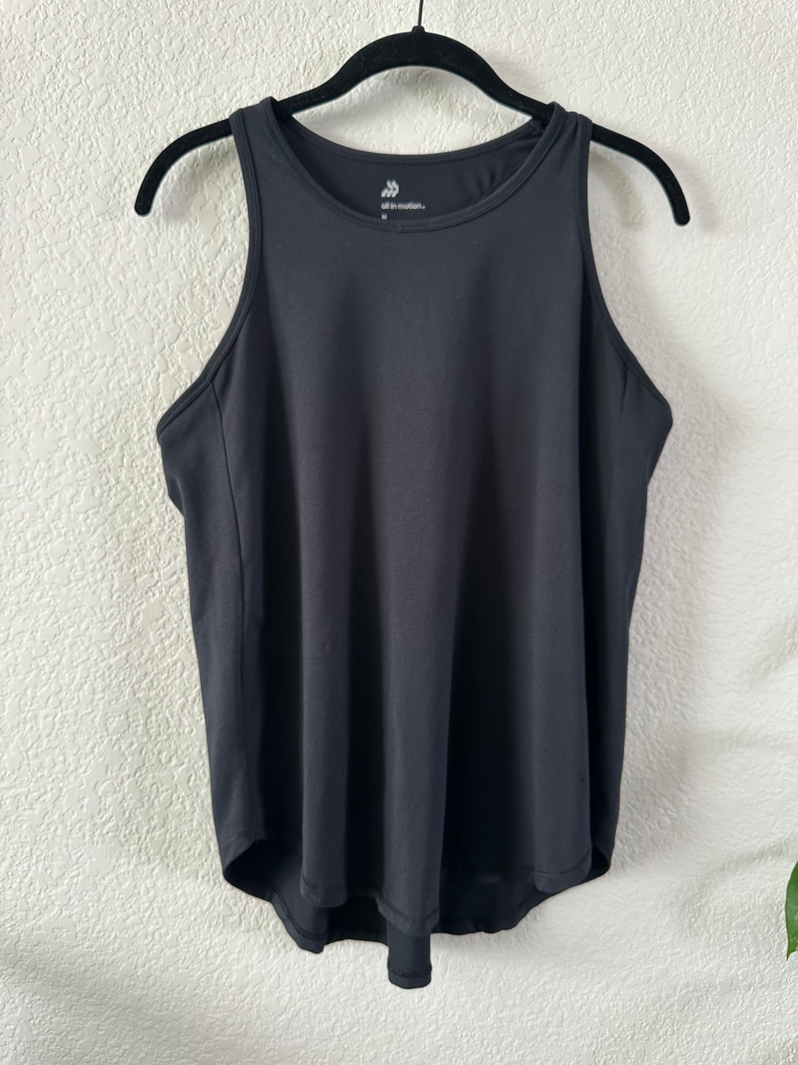 Medium All In Motion Black Work Out Tank Top