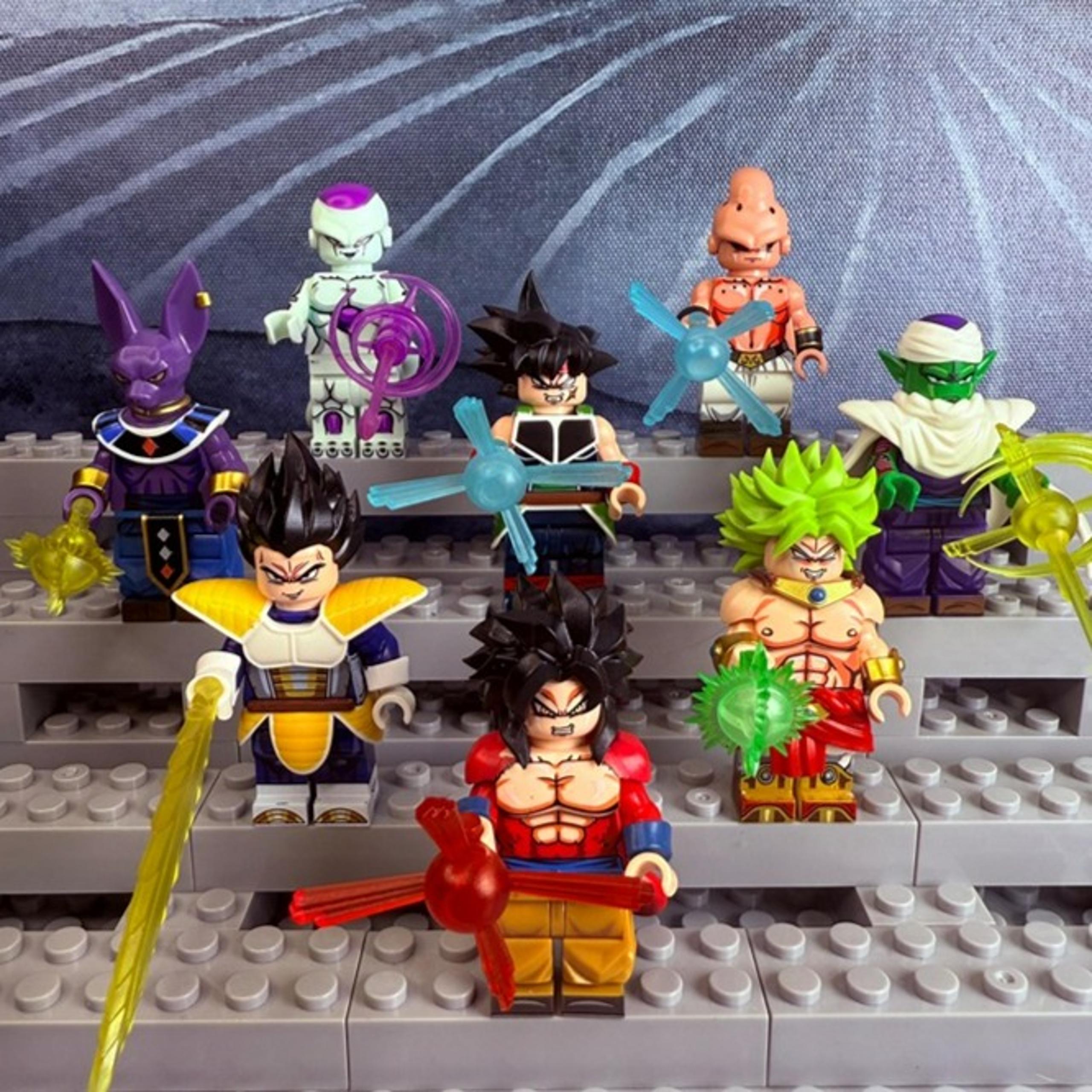 Dragon Ball Custom Minifigures Lot of 8