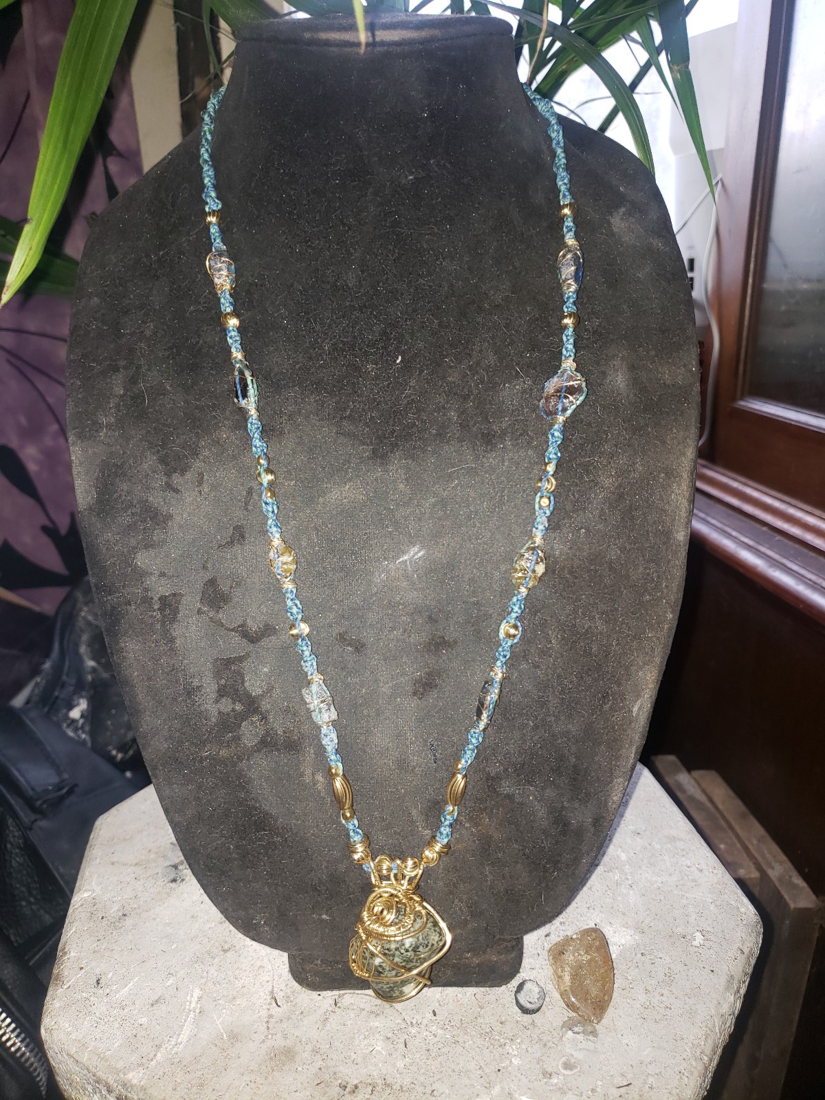 Preseli Stonehenge bluestone necklace