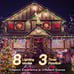 Christmas Lights, 198 FT 600 LED Outdoor Waterproof