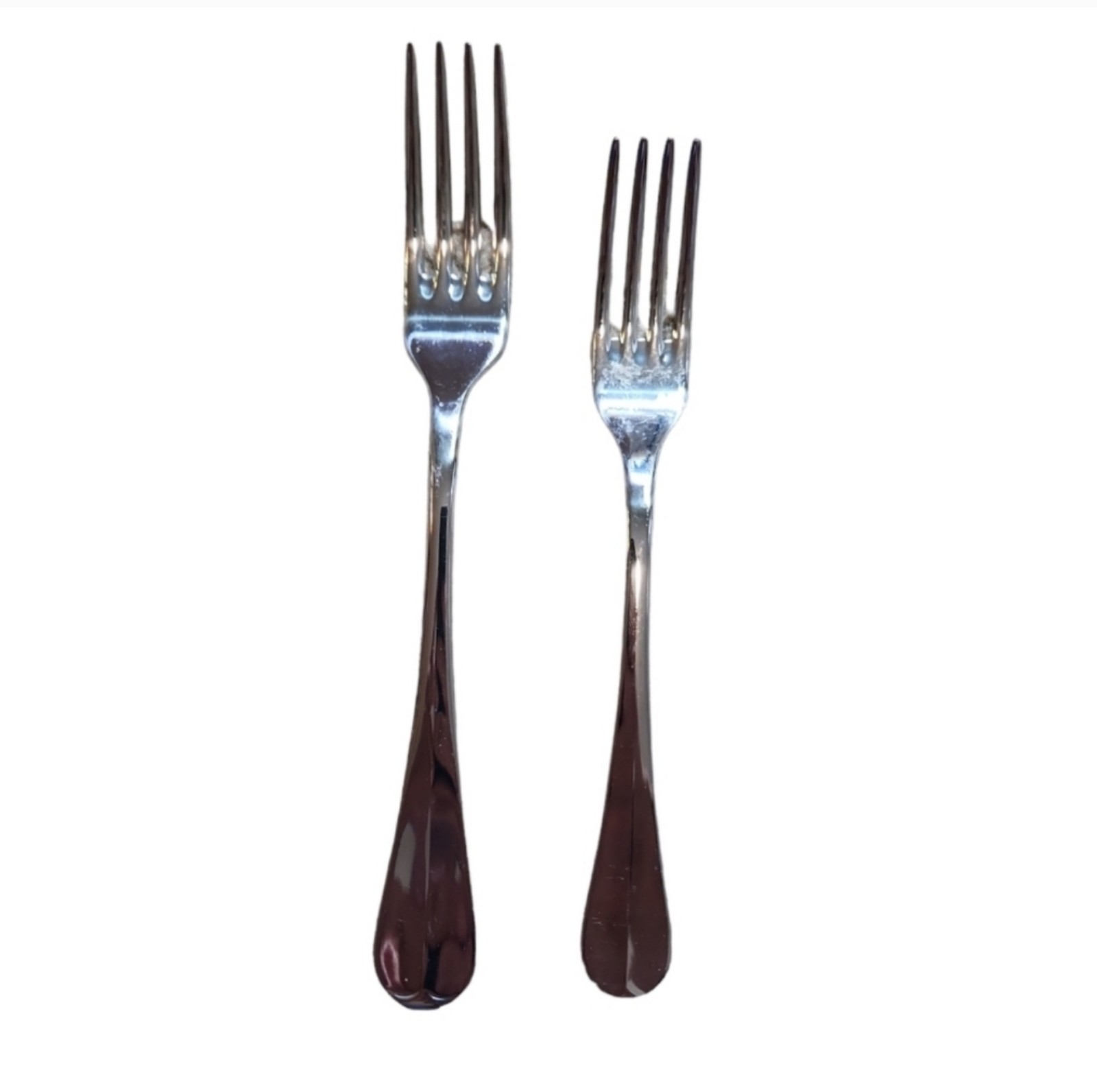Guy Degrenne France 18/10 Stainless Steel Lot of 2 Forks