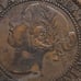1859 Canadian Large Cent Obverse Bead Clash #1498