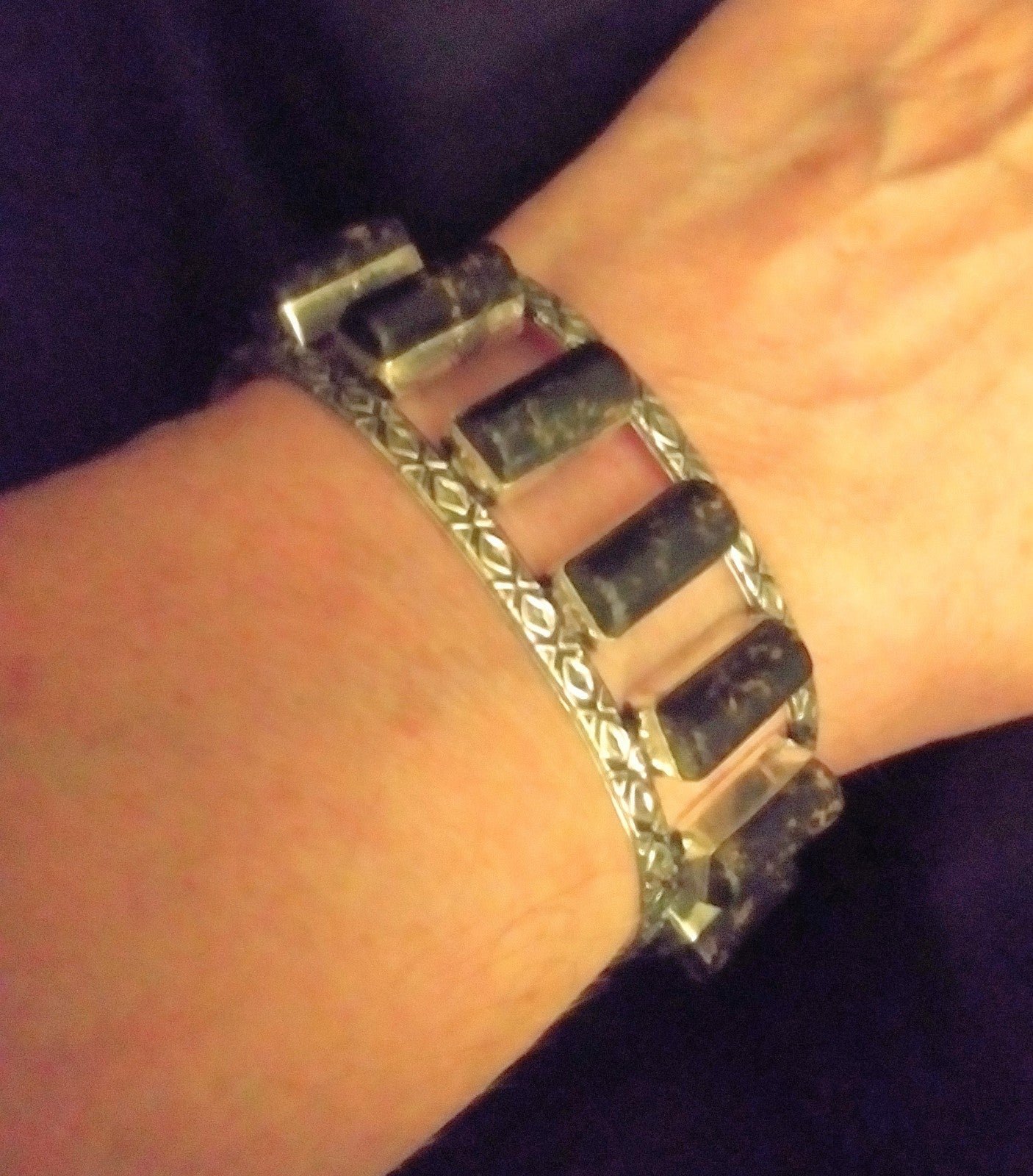 925 Sterling Silver Turquoise Cuff Bracelet