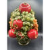 1970s Awesome Centerpiece Plastic Fruit & Planter Marked Japan c2314 Ardco MCM
