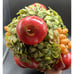 1970s Awesome Centerpiece Plastic Fruit & Planter Marked Japan c2314 Ardco MCM
