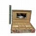 Beautiful Large Floral Fabric Multi Compartment Jewelry Box!