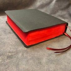 Nasb wide margin journal the word journaling Bible new American leather