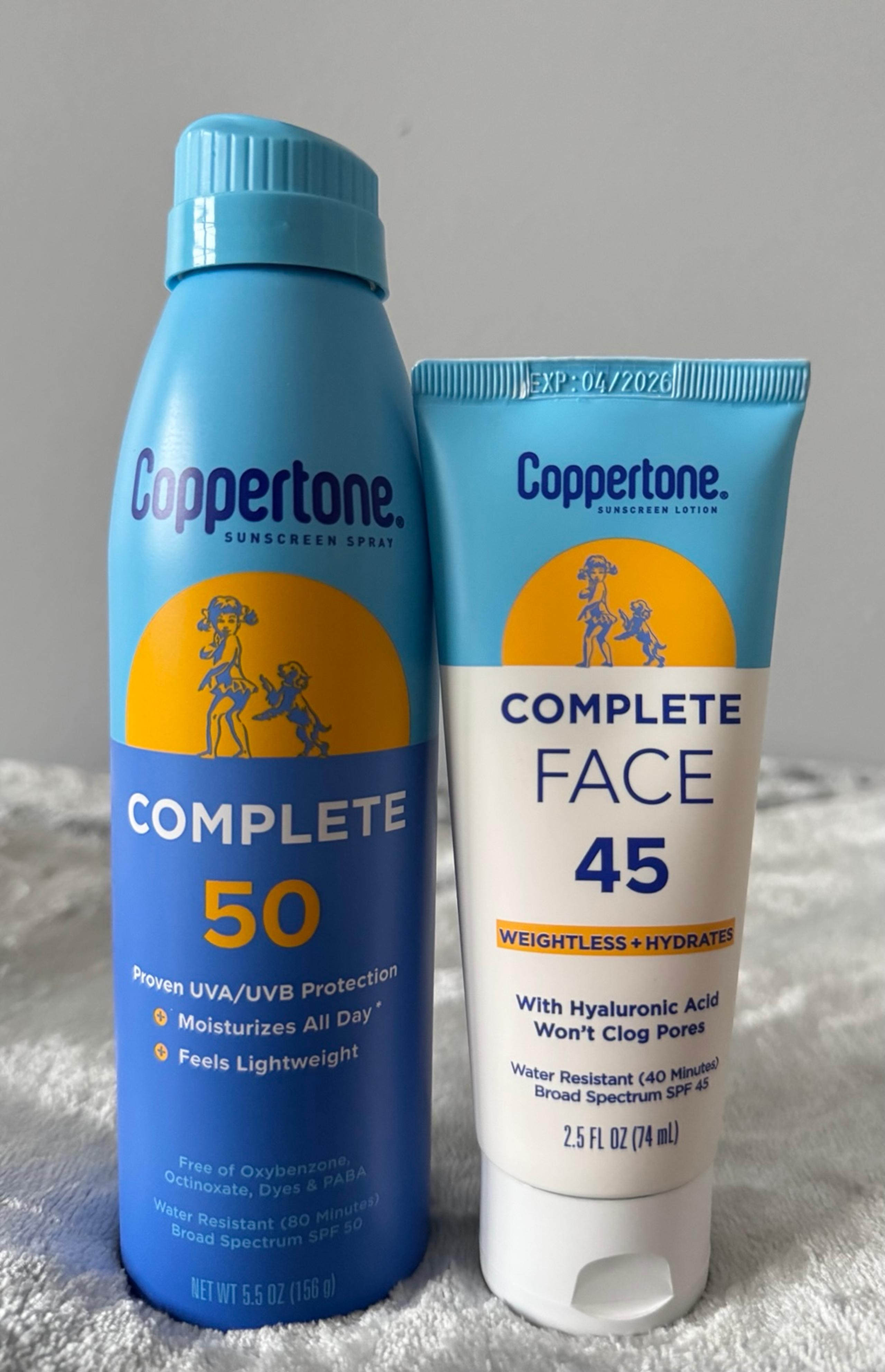 Bundle and Save:  Coppertone Sunscreen