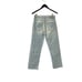 MOTHER The Rambler High Rise Ankle Denim Straight Jeans