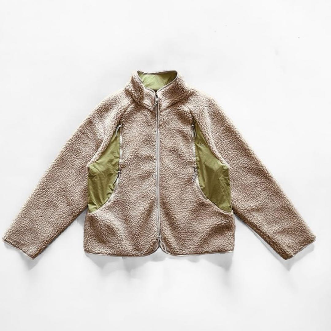ROA beige fleece jacket