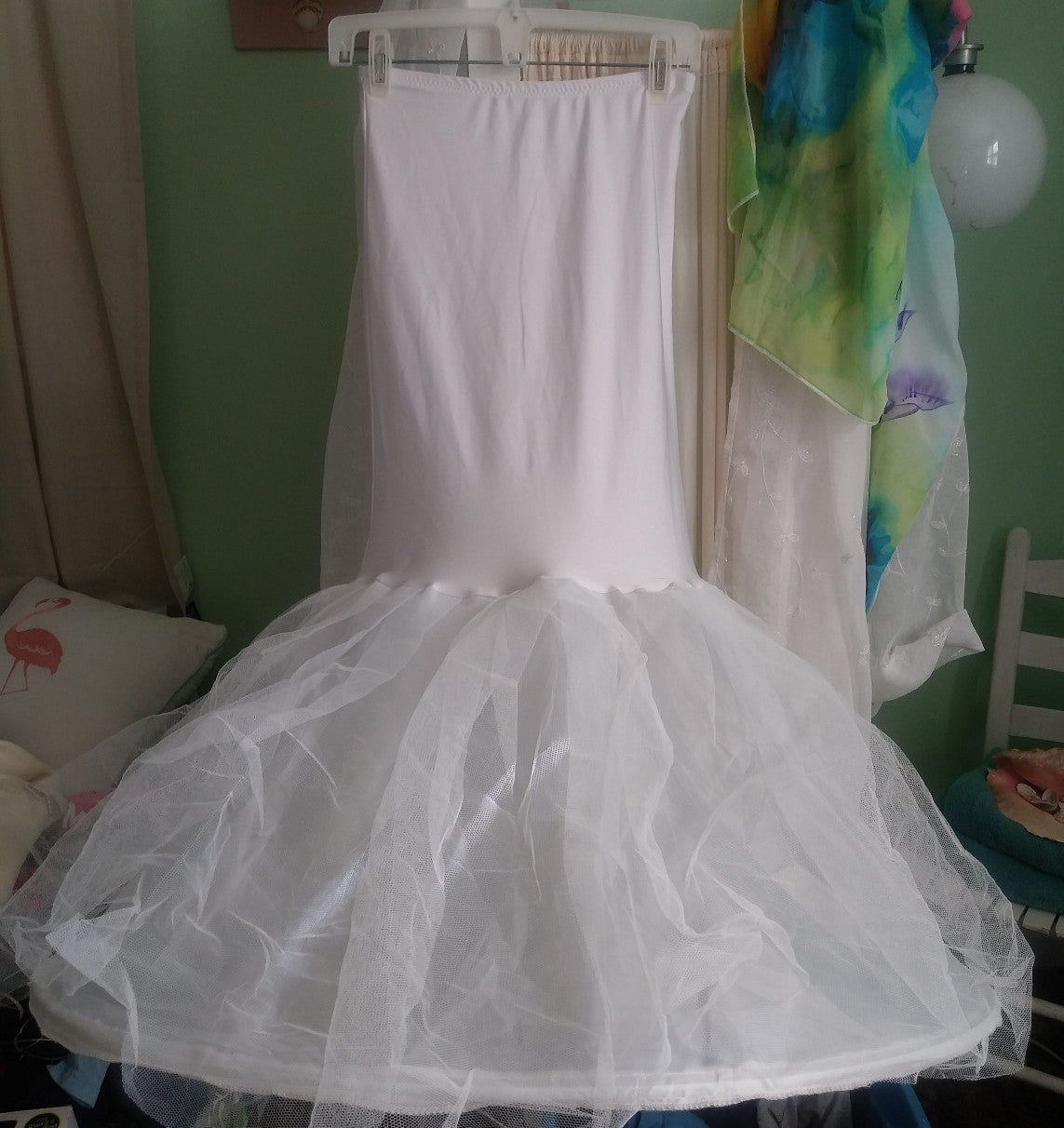 looking for sales agent Wire Tulle White Hoop Skirt Petticoat Women looking for sales agent Wire Tulle White Hoop Skirt Petticoat Women