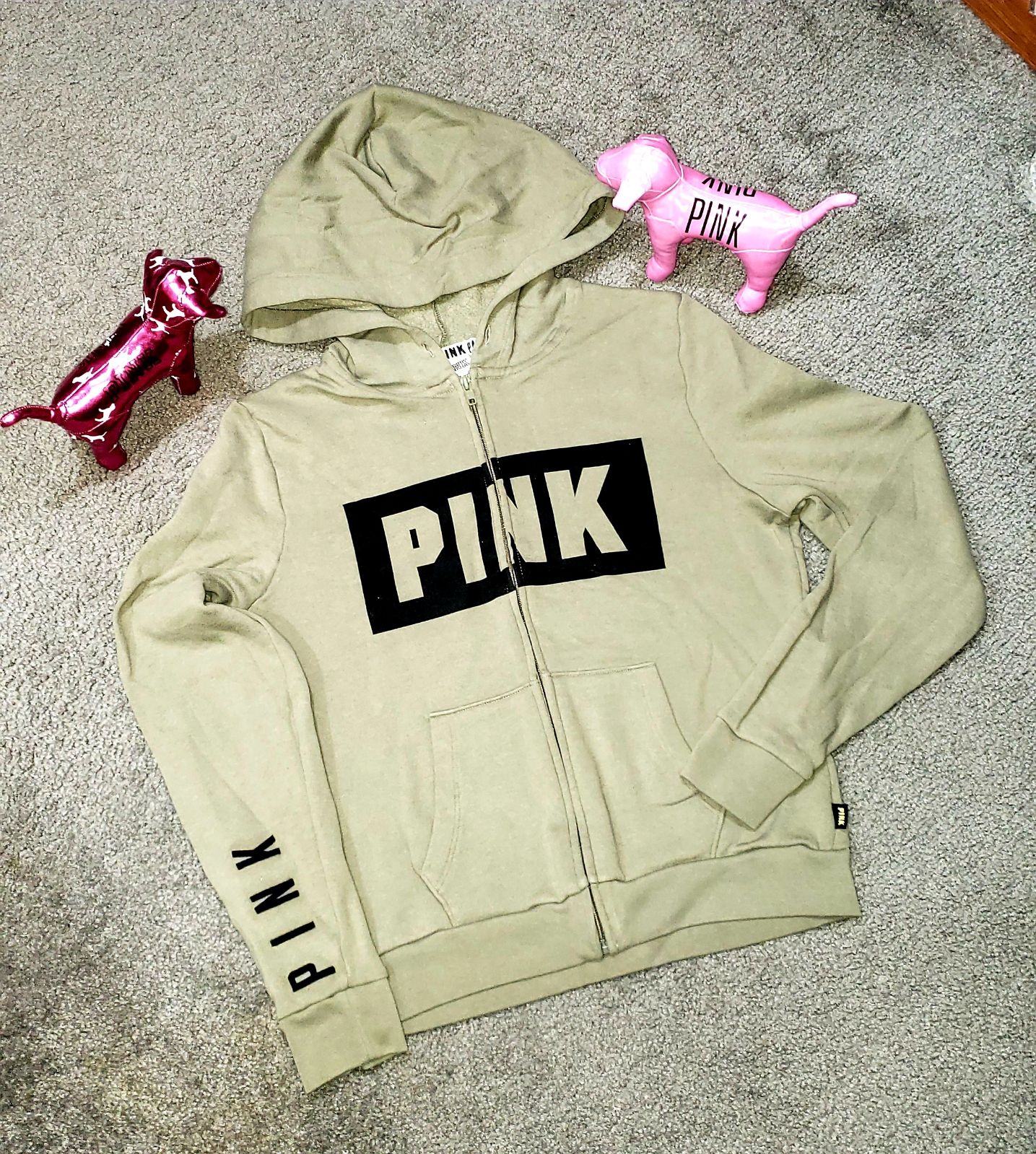Victorias Secret Knockout Half-Zip Jacket W Media Pocket Victorias Secret Knockout Half-Zip Jacket W Media Pocket