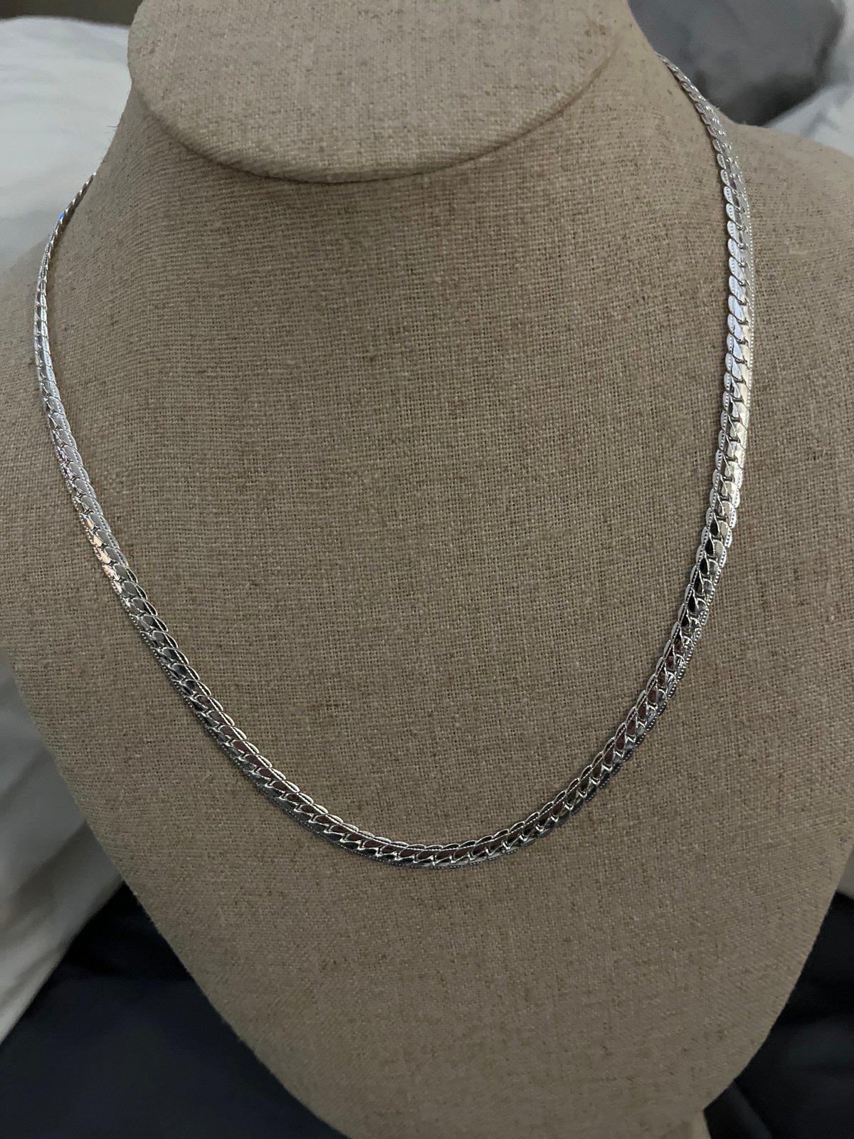 Men’s link chain Sterling silver ,