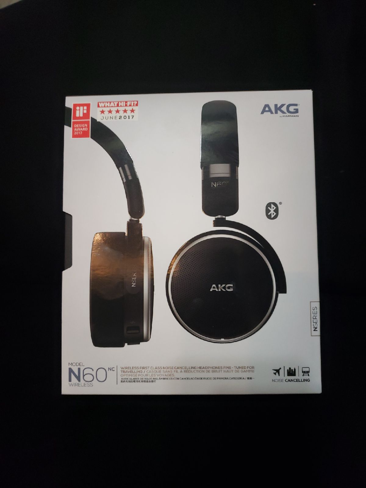 AKG n60 wireless headphones