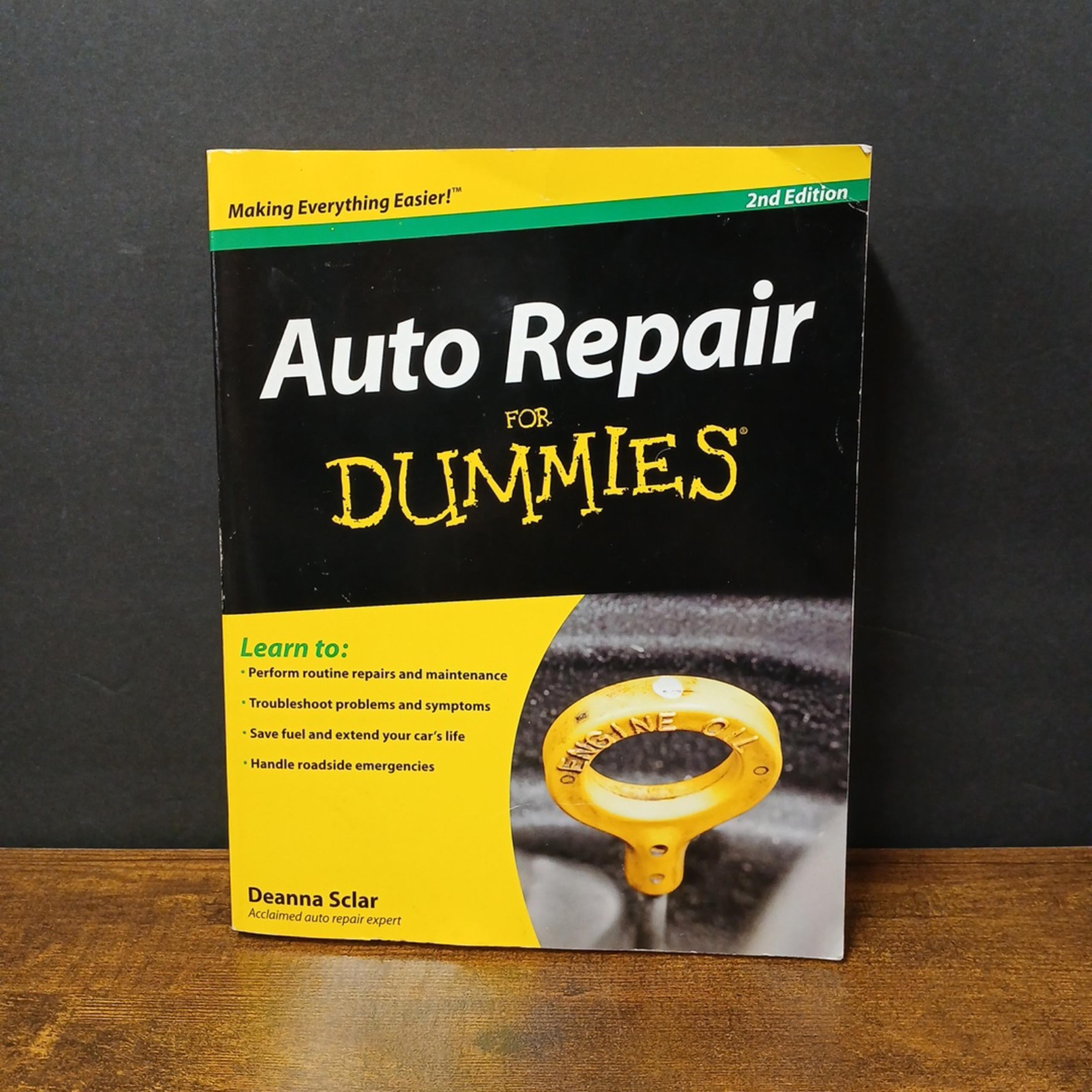 Auto Repair For Dummies 2nd Edition, Deanna Sclar