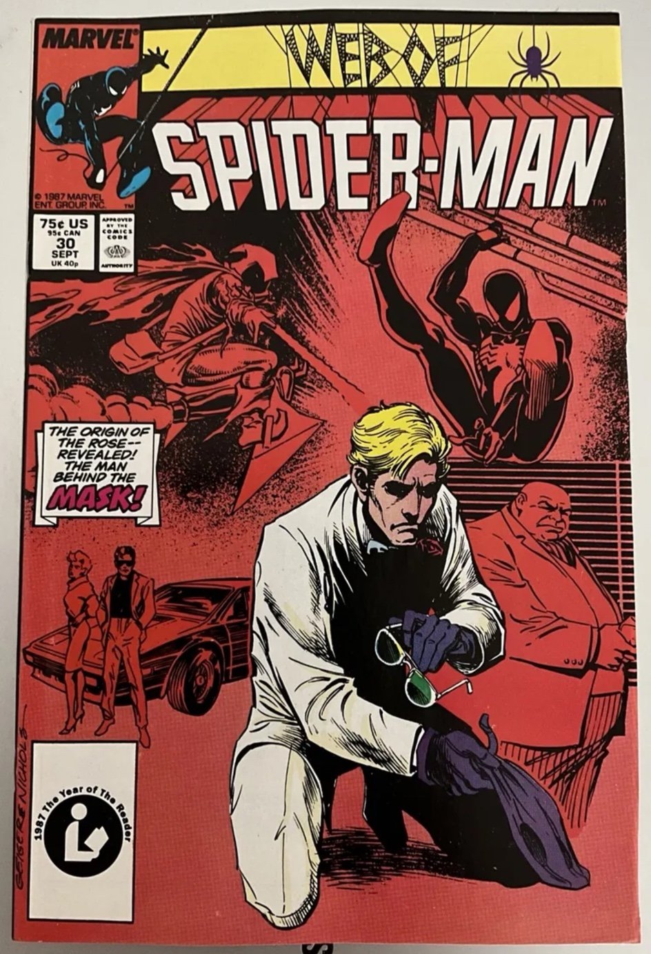 Web Of Spider-Man #30 Sept (Marvel,1987)