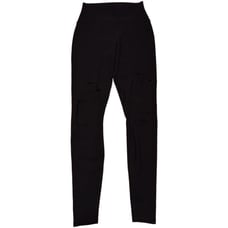 ALO Yoga High Waist Ripped Warrior Leggings in Black