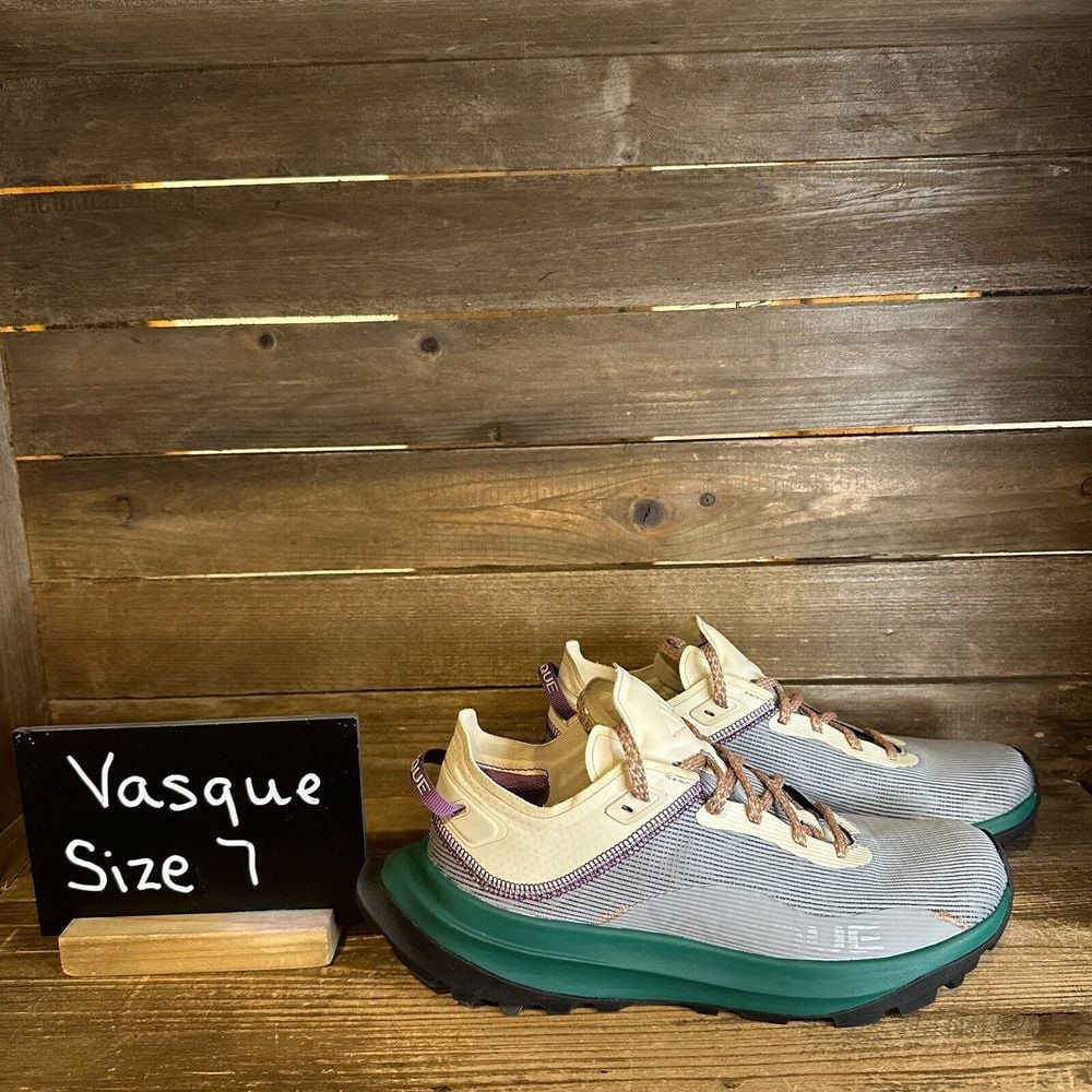 New Womens Vasque Here Low Gray Trail Running Hiking Shoes Sneakers Size 7 M