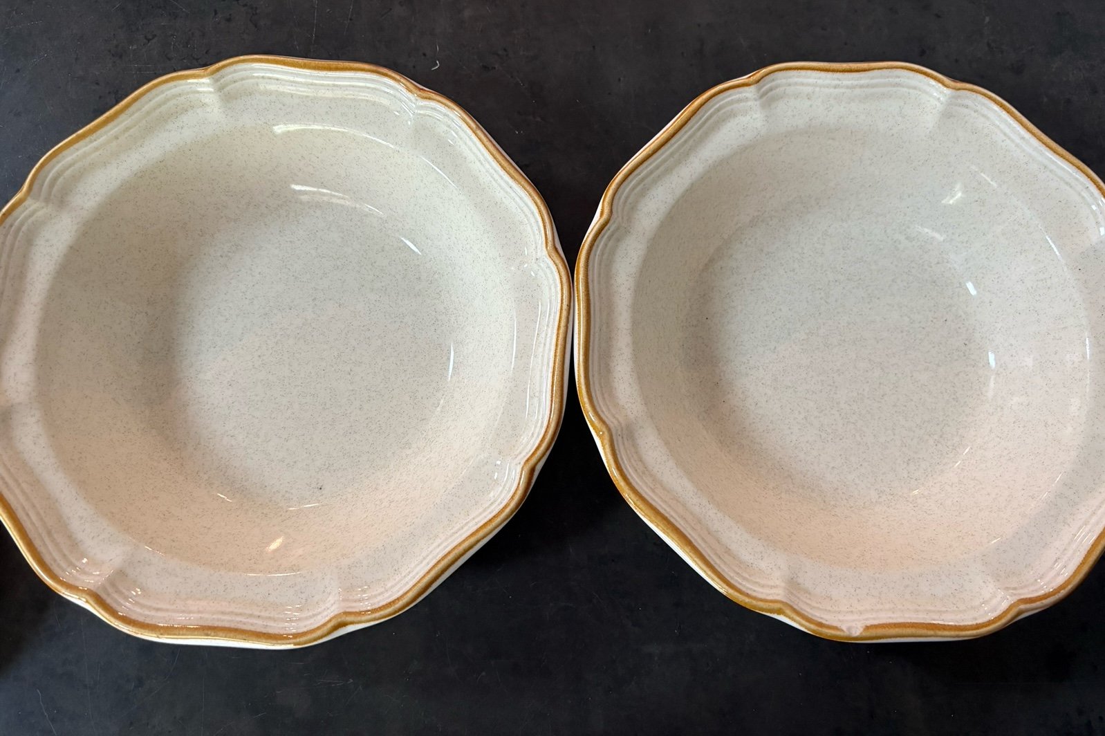 Mikasa Garden Club Design EC 400 9 3/4 Inch Serving Bowls Set Of 2