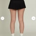 Goldhinge black tennis skirt