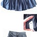 Goldhinge black tennis skirt
