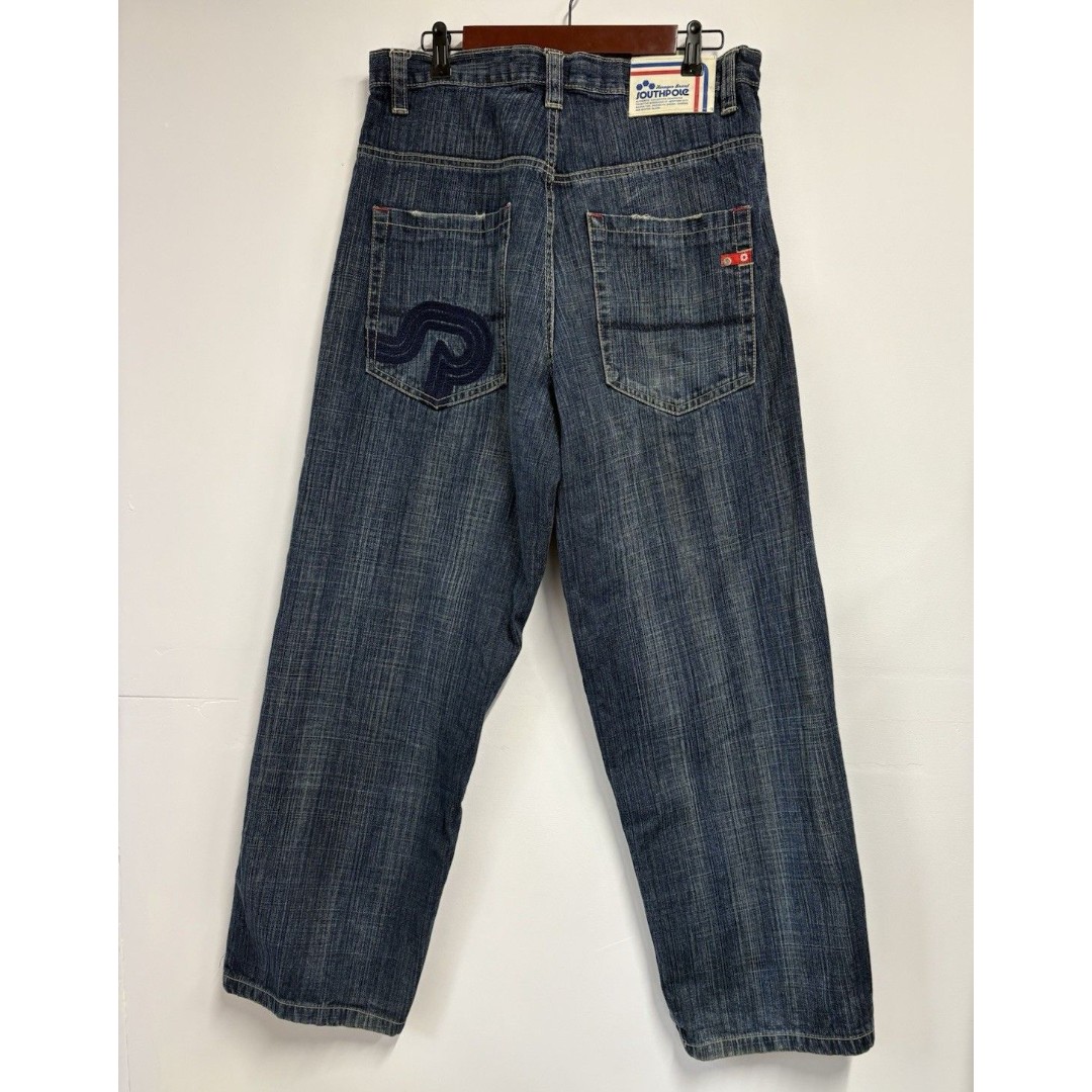 Southpole Jeans Mens Size 34 Blue Denim