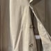 Adam Baker Cianni Mens Single Breasted Taupe Full Length All Year Round Large