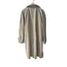 Adam Baker Cianni Mens Single Breasted Taupe Full Length All Year Round Large