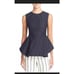 Theory Kalsing S lamb leather sleeveless top