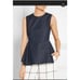 Theory Kalsing S lamb leather sleeveless top