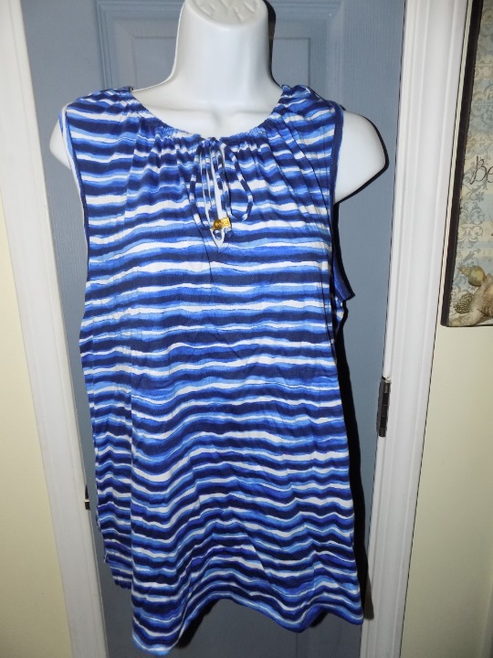 Michael Michael Kors True Navy Tank Top