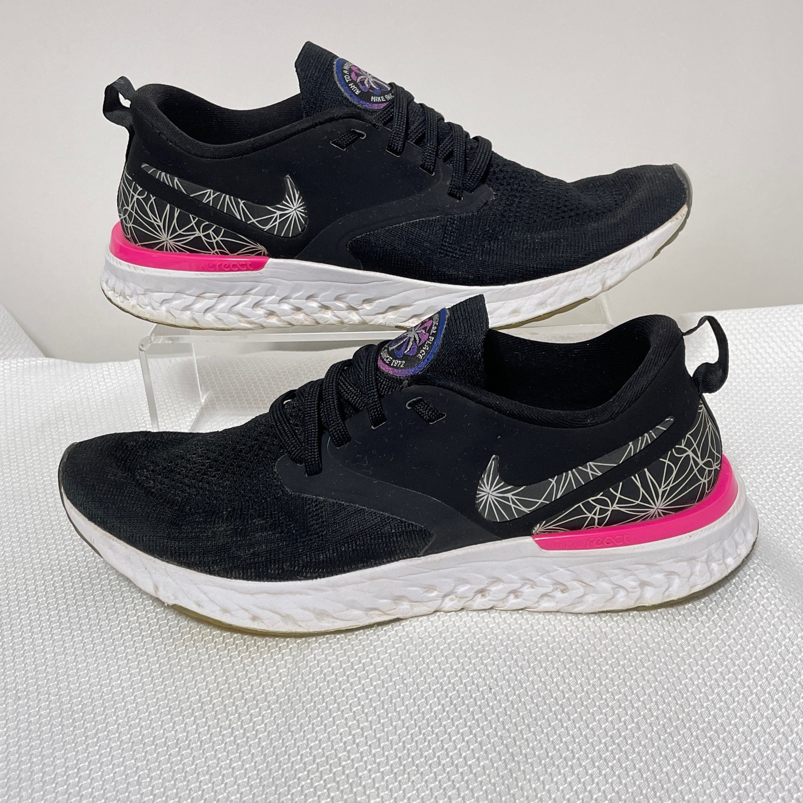 Men's odyssey react flyknit 2 running sneakers hot sale