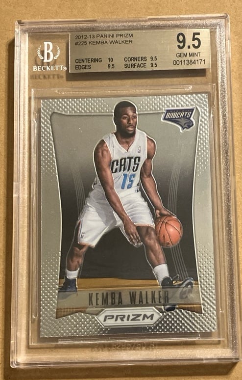 Kemba Walker 2012-13 Panini Prizm RC #225 BGS 9.5