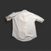 Vintage Christian Dior Pleated Tuxedo Shirt White Size XL